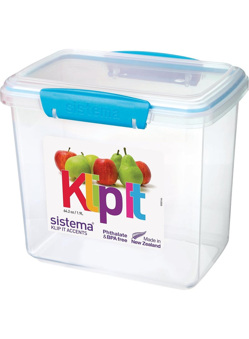 Sistema 1.9 Litre Polyproplene Rectangular Container - Image 4