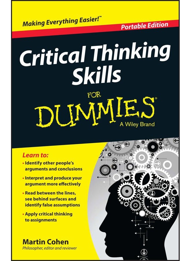 Critical Thinking Skills For Dummies