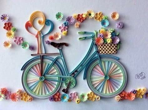 KRAFTMASTERS�Begiinners Quilling Paper Set with Strips All Necessary Tools for,Quiller, Kids and Adults - Image 4