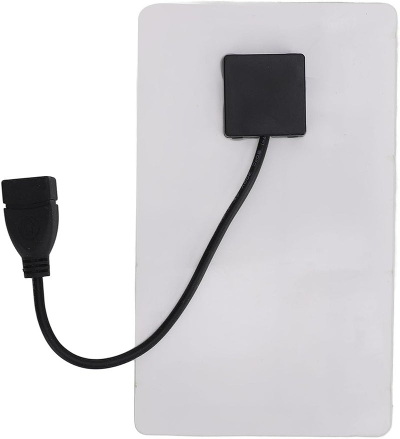 لوحة شمسية محمولة مارينشس بقوة 5 واط عبر USB لشحن الكمبيوتر المحمول والراديو والهاتف المحمول والكشاف مع شحن مباشر من ضوء الشمس ومصنوعة من مادة السيليكون أحادي البلورة - Image 4