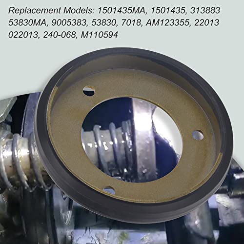 Haiouus 03248300 03240700 1501435MA 76-070-0 Drive/Friction Wheel Disc Compatible With Murray Ariens John Deere Snow Blower for 22013 022013 240-068 1501435MA 313883 53830 AM123355 (Drive Friction Disc) - Image 5