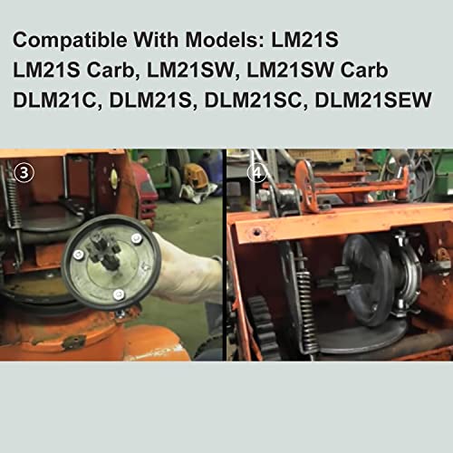 Haiouus 03248300 03240700 1501435MA 76-070-0 Drive/Friction Wheel Disc Compatible With Murray Ariens John Deere Snow Blower for 22013 022013 240-068 1501435MA 313883 53830 AM123355 (Drive Friction Disc) - Image 4