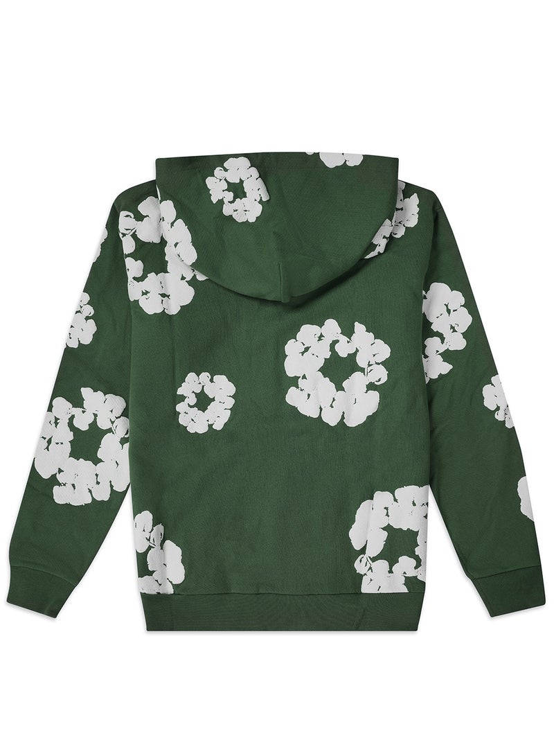 Denim Tears "      The Cotton Wreath Sweatshirts Green     " - Image 2