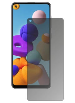 HuHa Samsung Galaxy A21s Screen Protector Glass Full Glue Tempered Glass Screen Guard Anti Explosion 2.5D  - Image 3