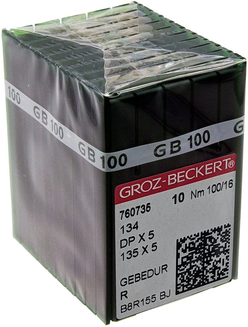 100 إبرة خياطة تيتانيوم من جروز بيكيرت جيبيدور 134 MR ماكينة خياطة 135x5 MR 35mm