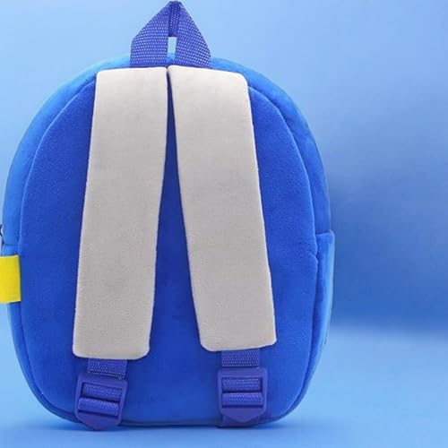 ZEXSAZONE Kids Backpack | 14L Plush School Bag for Boys & Girls | Cute & Lightweight Bag for 3-8 Years | Ideal for Nursery, Preschool & 1st Grade (Blue) - Image 4