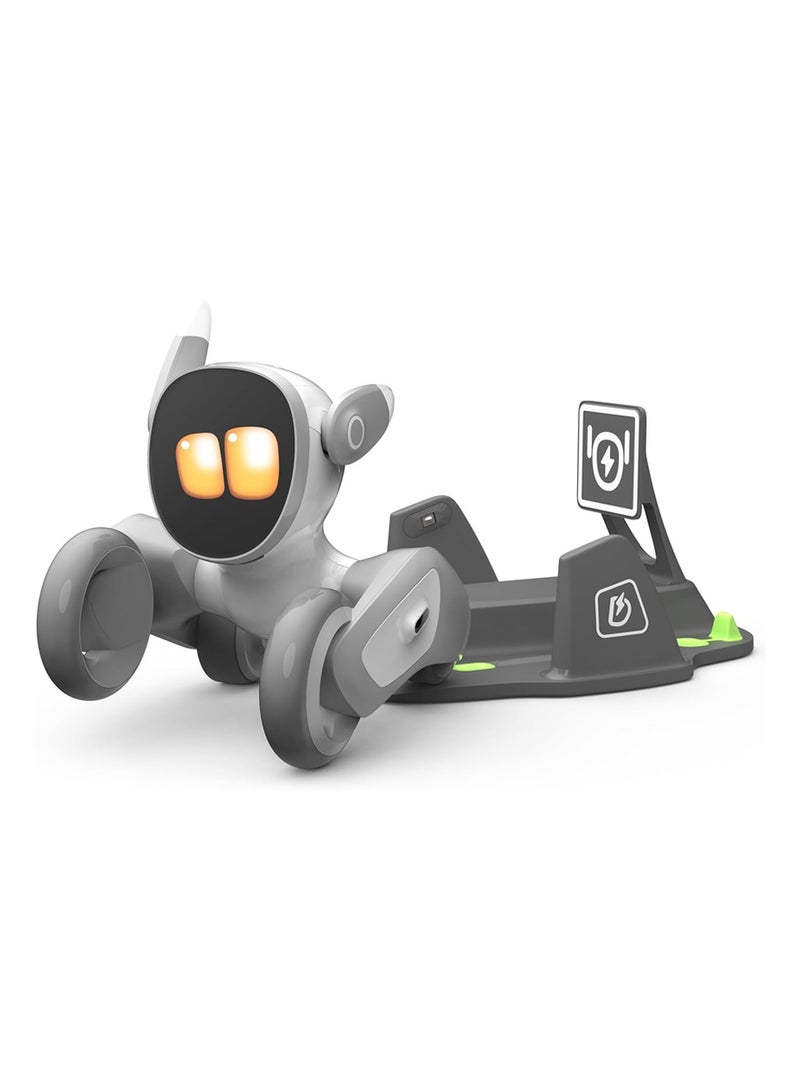 Loona Most Advanced Smart Robot Pet Dog - Ai Powered Chat GPT - 4.0 Enabled with Voice Command, App Control, Gesture Recognition, Face Recognition with Self Charging - Image 1