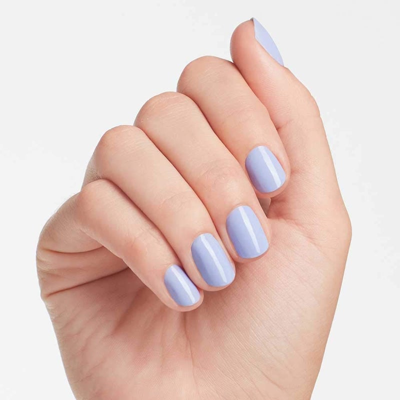 OPI Nail Lacquer Youâ€™re Such a BudaPest | Opaque Soft Purple CrÃ¨me Chip Resistant Nail Polish | Fast Drying, Streak Free - Image 4