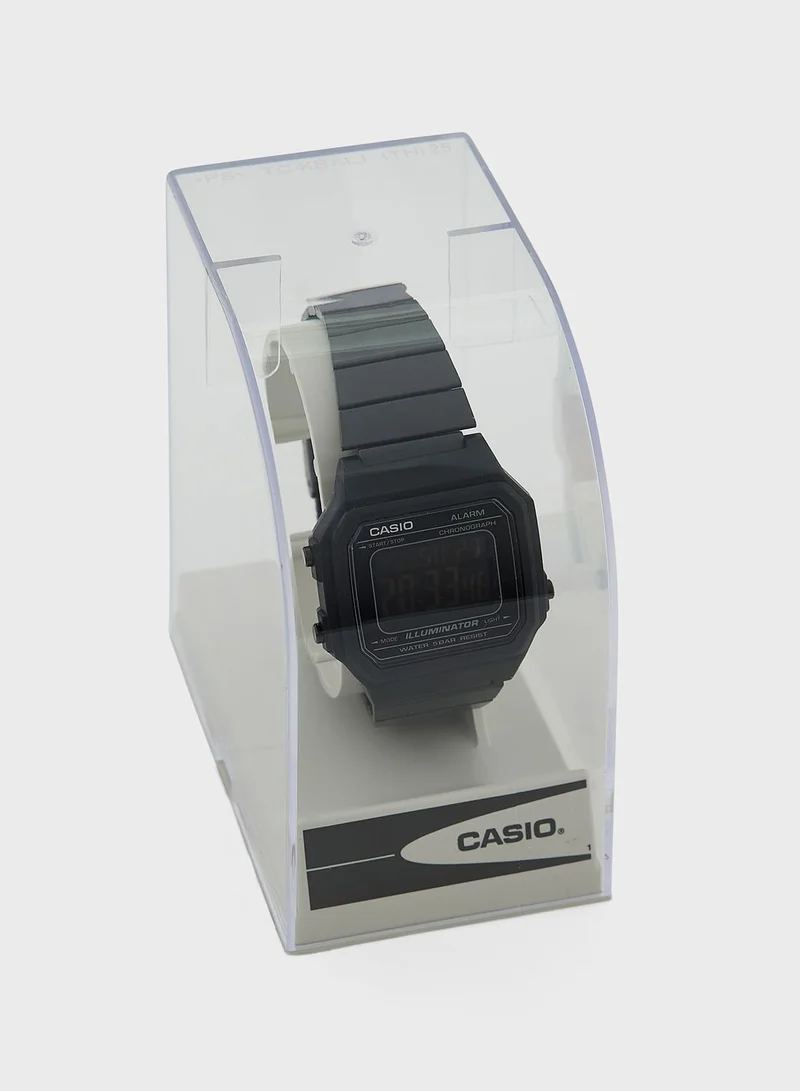 CASIO Pu Strap Digital Watch