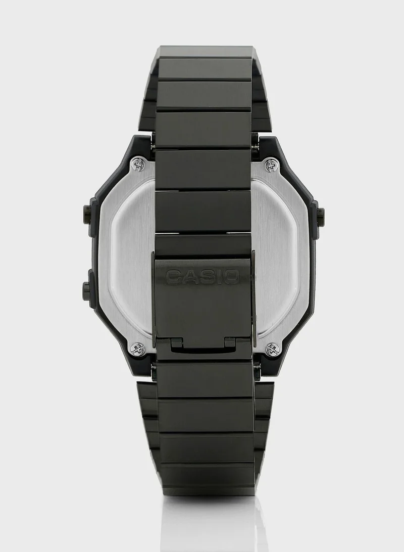 CASIO Pu Strap Digital Watch