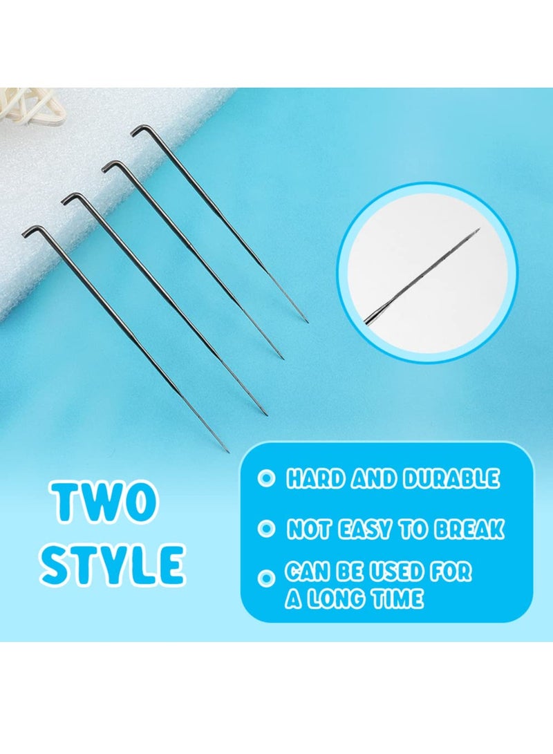 KASTWAVE Needle Felting Kit, Needle Felting Starter Kit, Needle Wool Felting Tools Kit with Felting Needles, Foam Mat, Wool Roving, Instruction, and Other Wool Felting Supplies- Light Green Fish - Image 4