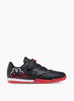 Kappa Boys' Logo Print Sports Shoes with Hook and Loop Closure  - Image 3