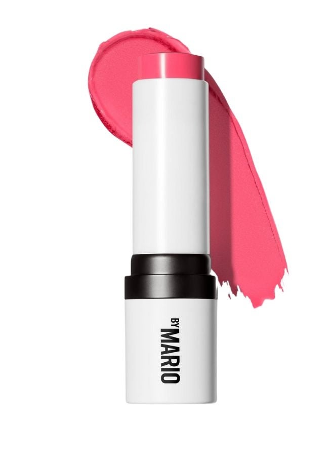 MAKEUP BY MARIO Soft Pop Blush Stick 10.5g – Shade Raspberry (Bright Pink) – Creamy, Buildable, Natural Finish - Image 1