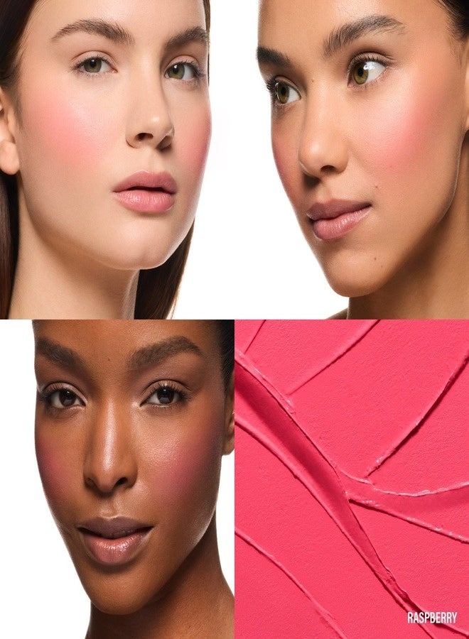 MAKEUP BY MARIO Soft Pop Blush Stick 10.5g – Shade Raspberry (Bright Pink) – Creamy, Buildable, Natural Finish - Image 2