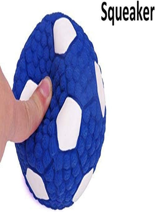 BohoBark Latex Squeaky Ball Chew for Pet Dog (Pack of Blue, Size Large) - Image 3