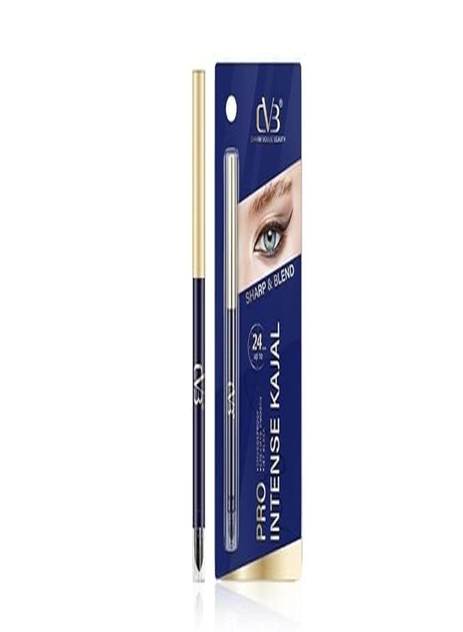 CVB C155 Pro Intense Kajal | Long-Lasting Waterproof Smudge-Proof Eye Pencil for Bold Black Definition - Image 2