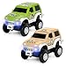 JITTERYGIT Replacement Cars for Tracks Extra Race Car Accessories for Dinosaur Race Track Train Toy Gift Compatible with Most Tracks for Kids Boys and Girls 2 Jeeps Pack - Image 2
