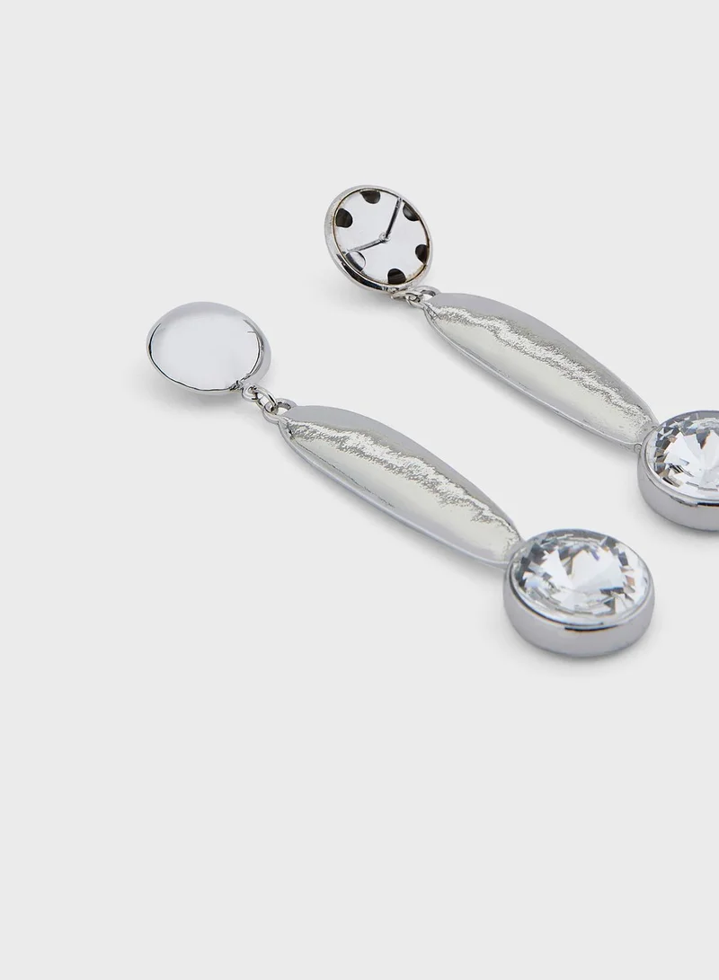 MANGO Liana Drop Earrings