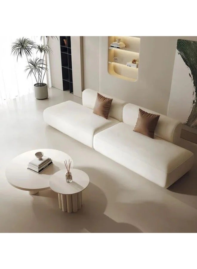 Exquisite Luxury Fleece Fabric Sofa - Customizable Sectional Sofa for Living Room, Premium Upholstery, L-Shape Design