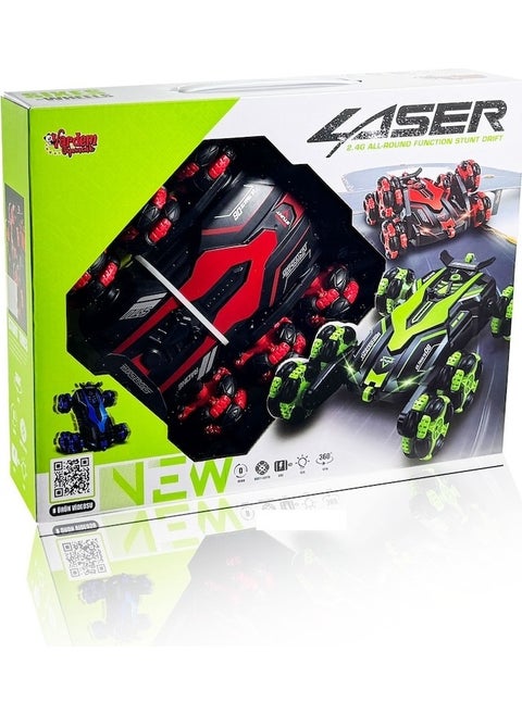 Remote Control Full Function 2.4ghz 6 Wheel Acrobat Car