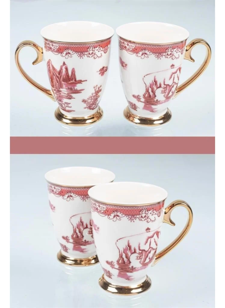 Mikasa Moor Osaka Red 2-pack Mug 330CC