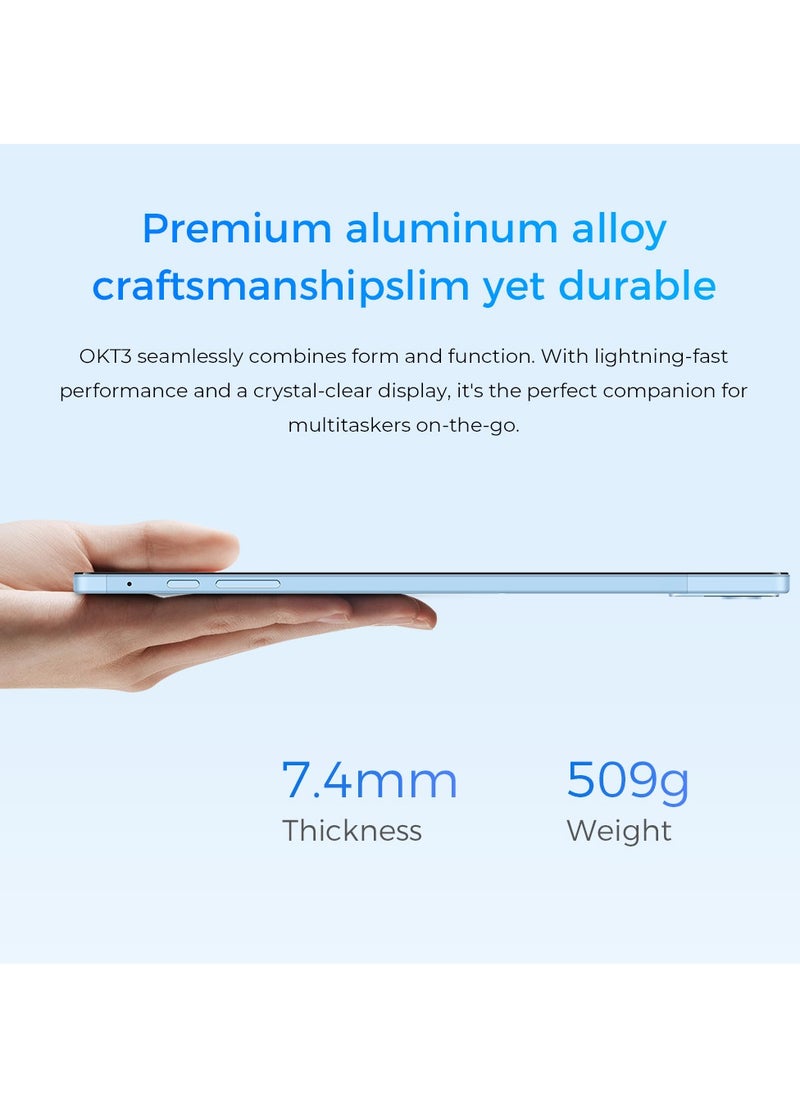 Oukitel - OKT3 Smart Tablet 10.51-Inch IPS FHD Touch Screen Android 13 Octa-Core Processor 8+256GB 16+8MP Camera Dual SIM 8250mAh Battery GPS/CNSS/GLONASS/GALILEO With Power Bank Function - Image 1