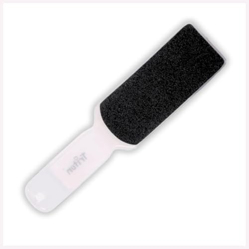 TRITON Professional Double Sided Emery Pads Foot Scrubber Scraper Rasp File Buffer Reduces Corns, Calluses, Rough, Hard, Dry, Cracked, Dead Skin_White - Image 2