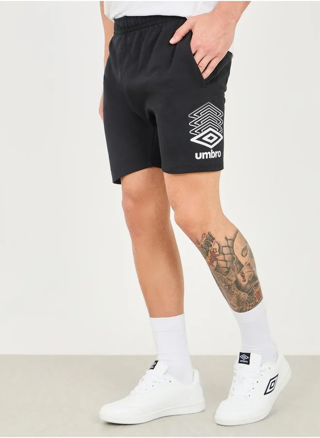 umbro Logo Print Terrace Shorts