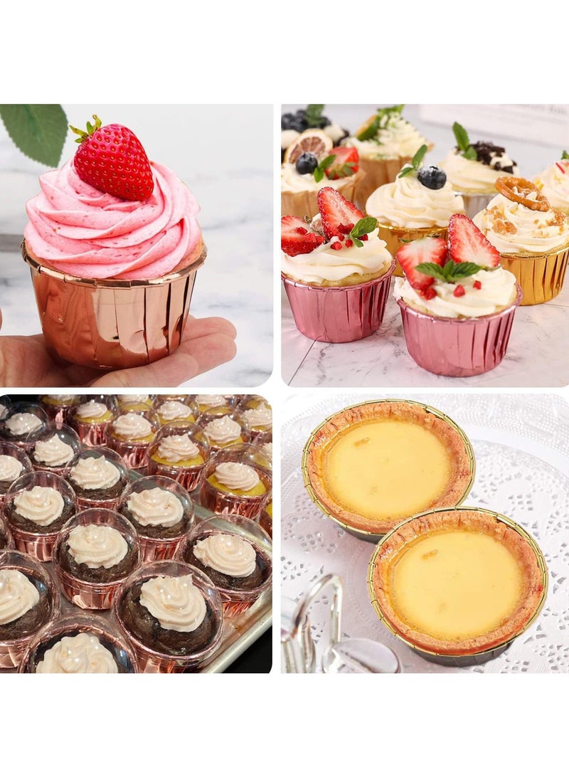 Bluejw 150-Piece Cake Baking Paper Cup Set Capped Rolled Edge Cake Cup And Muffin Cup - Image 5