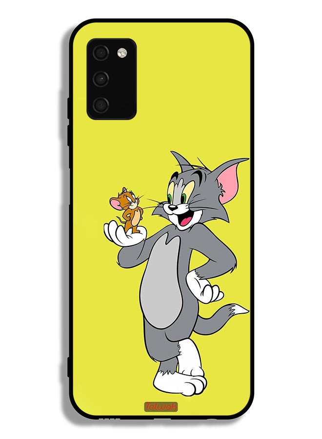 Tolwak Samsung Galaxy A02s Protective Case Cover Tom And Jerry - Image 1