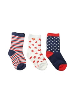 Justice League Justice league Superman Sock Printed -2-4Y - (Pairof 9), Set of 1  - Image 2