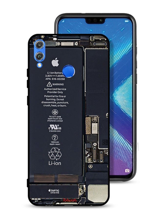 Tolwak Honor 8X Protective Case Cover Phone Circuit Pattern - Image 1