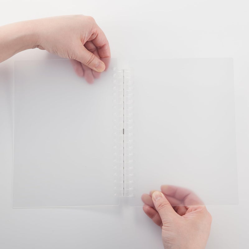 MUJI 82913804 Refill Notebook, Main Body, Polypropylene Cover, A5, 20 Holes - Image 3