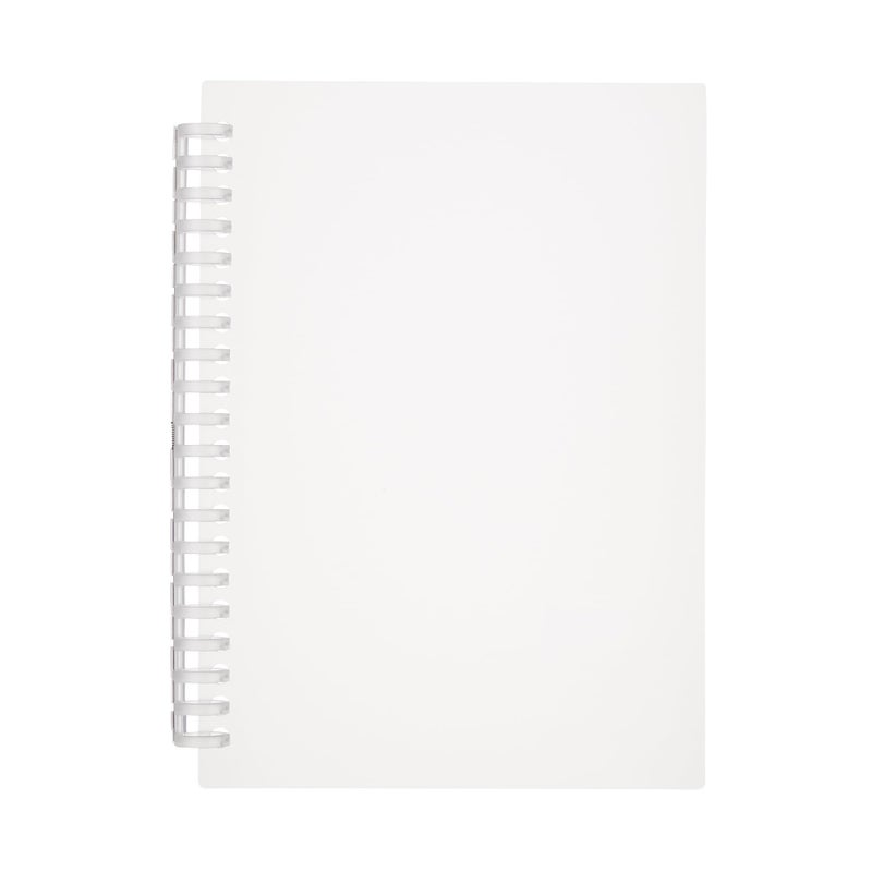 MUJI 82913804 Refill Notebook, Main Body, Polypropylene Cover, A5, 20 Holes - Image 1