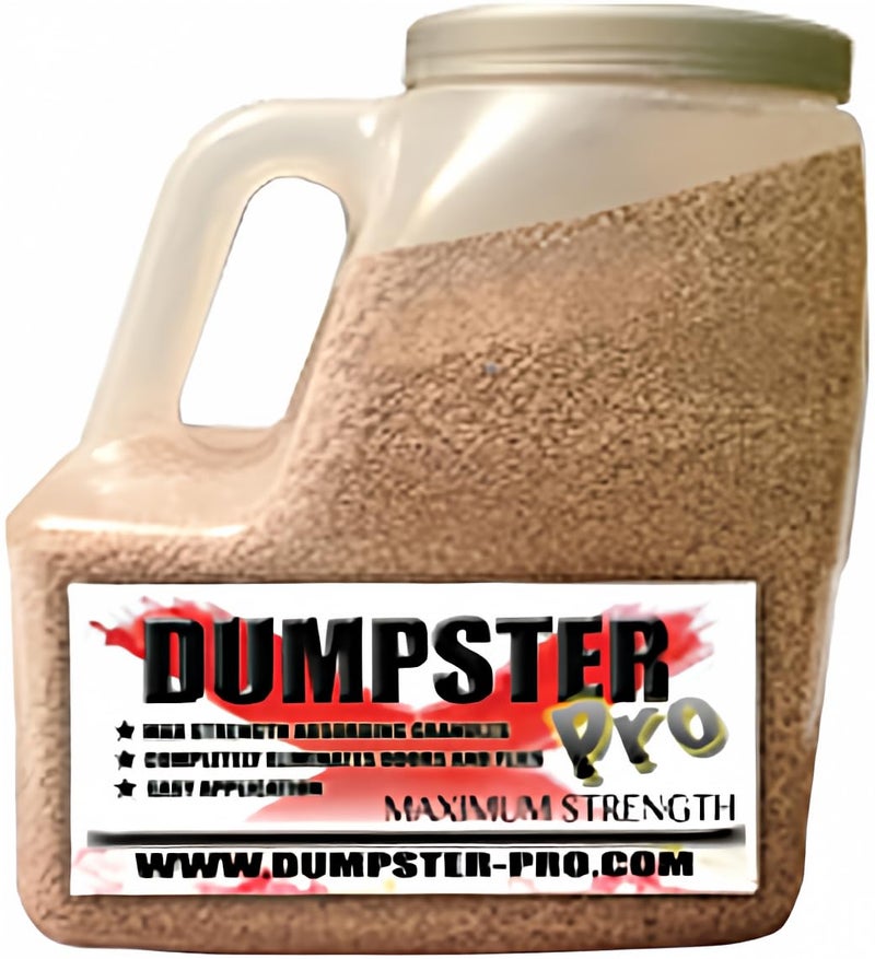 Dumpster Pro Garbage Deodorizer Maximum Strength Absorbing Granules Completely Eliminates Odors (7 Pounds)