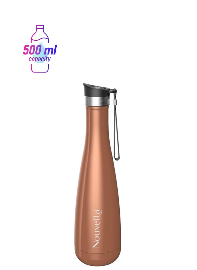 Atlasware Nouvetta LUFT DOUBLE WALL BOTTLE 500 ML- COPPER  - Image 1