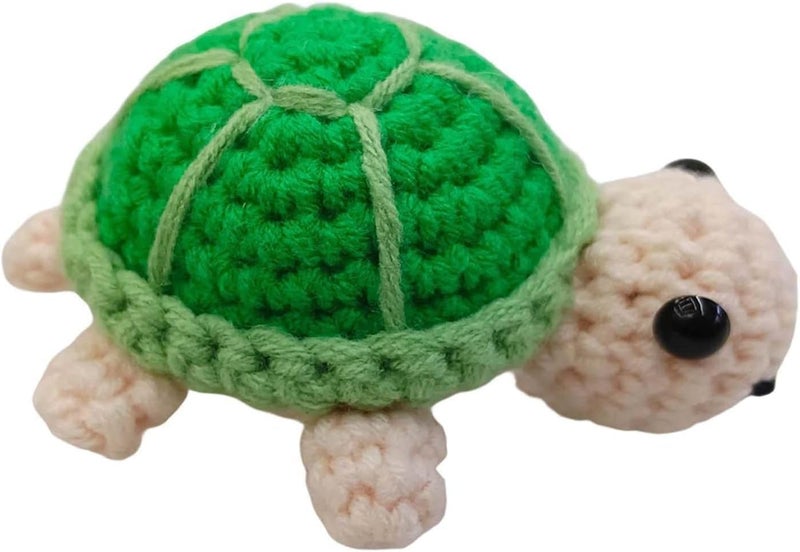 TREXEE TREXEE DIY Beginner Crochet Kit Portable Make Your Own Plush Doll for Starter Keychain Pendants Home Decor Crocheting Craft Handwork Knitting Pack of 1