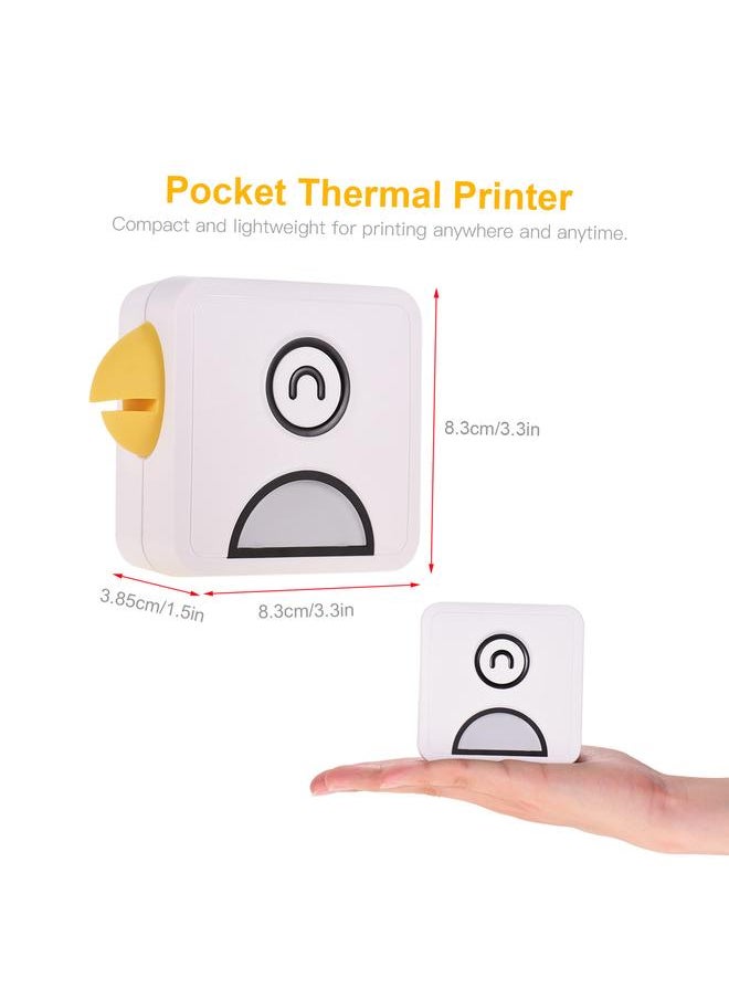 L1 Pocket Thermal Photo Printer 200dpi Portable BT Wireless Receipt Label Sticker Maker for Work Plan Memo Study Notes Lists Journal Printing Compatible with Android iOS Smartphone - pzsku/Z2EE03C6635A591FDC02CZ/45/_/1732119662/e846c314-6758-4dfc-baf6-6cb090ca50ab