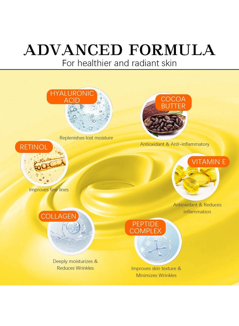 LANEMAY Coffee Bean and Shea Butter Body Lotion Moisturizing Nourishing Non Greasy Hydrating Cream for Dry Skin - Image 2