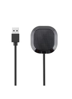 Desktop USB Computer Microphone 360° Omnidirectional Noise Reduction Mic Plug and Play Compatible with Windows/Mac for Video Conference Chatting Live Streaming Gaming Online Classes