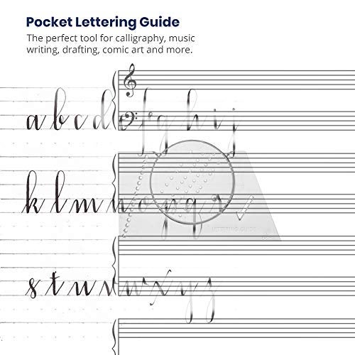 Pacific Arc Ames Lettering Guide for Lettering, Writing, Architecture, and Drawing - Image 3
