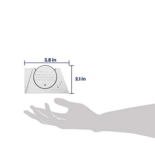 Pacific Arc Ames Lettering Guide for Lettering, Writing, Architecture, and Drawing - Image 4