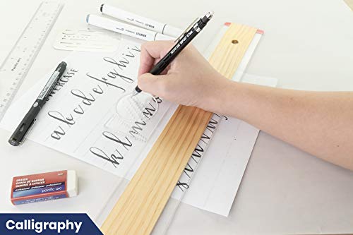 Pacific Arc Ames Lettering Guide for Lettering, Writing, Architecture, and Drawing - Image 5