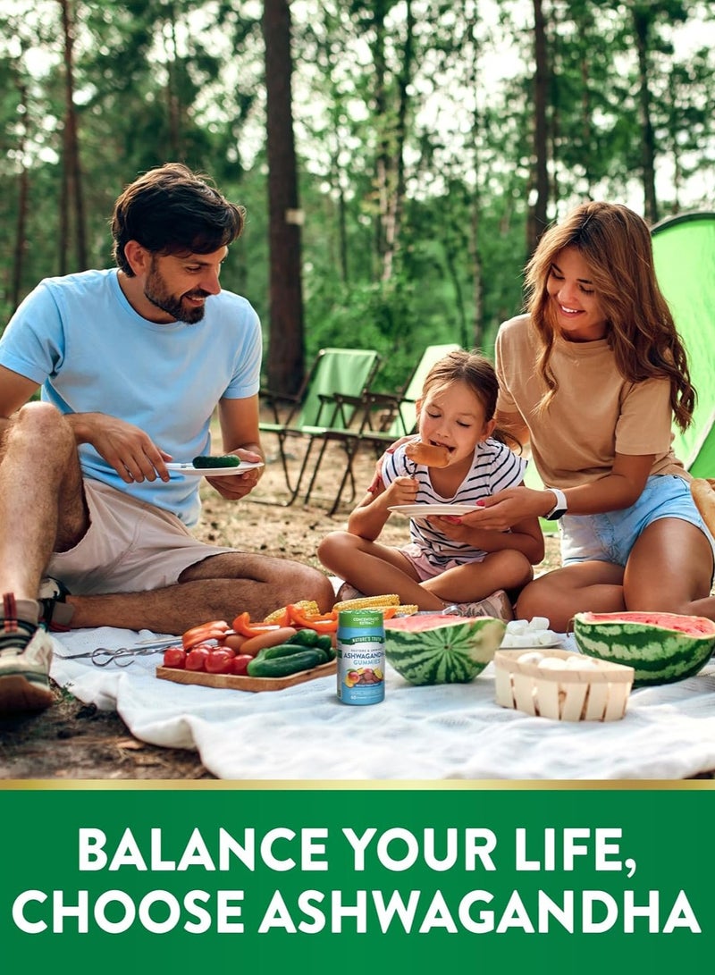 Trace Minerals Ashwagandha Gummies, Delicious Tropical, 60 Gummies - Image 5