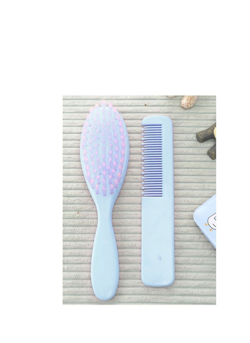 amchi baby Baby Comb and Brush Set Pack of 3  - Image 4