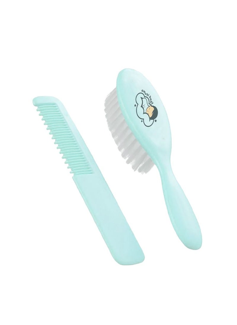 amchi baby Baby Comb and Brush Set Pack of 3  - Image 2
