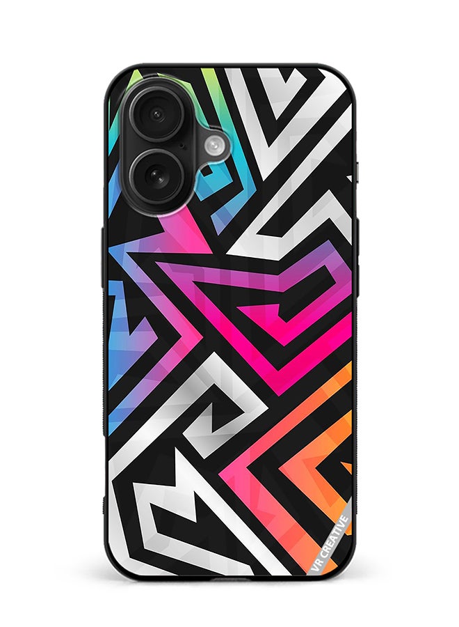 VR CREATIVE Protective Case Cover For Apple iPhone 16  Design Multicolour