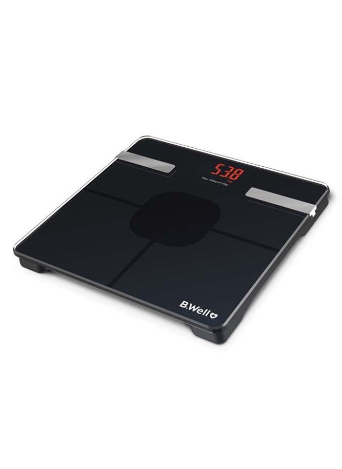 B.Well Swiss - TH-168BT Bluetooth Diagnostic Electronic Personal Weighing Scale - Image 1