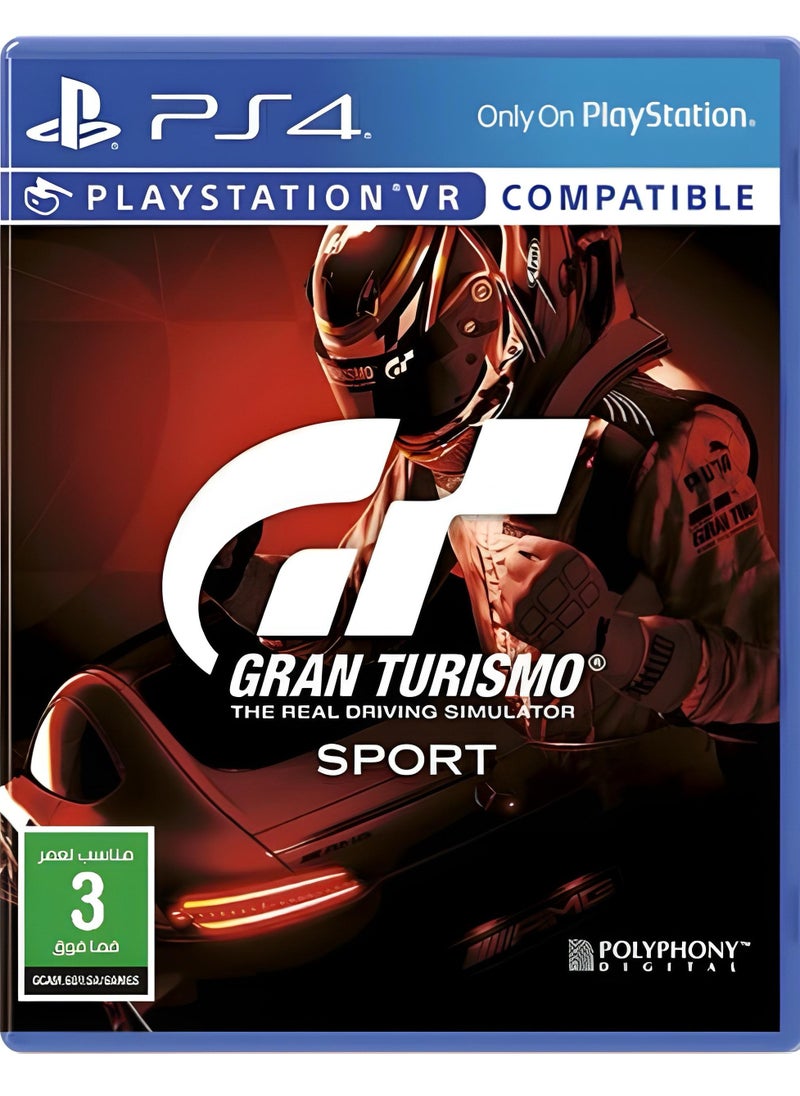 بلاي ستيشن - لعبة جران توريزمو سبورت - بلايستيشن 4 (PS4) - Image 1