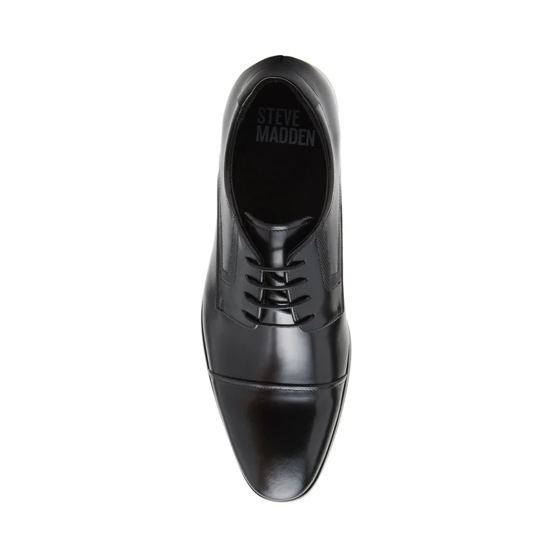 STEVE MADDEN  Lestville Black Men's Shoes for Men | Best Price UAE